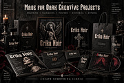 Erika Noir, a Blackletter Font by Wow Magic (Thumbnail 2 of 4)