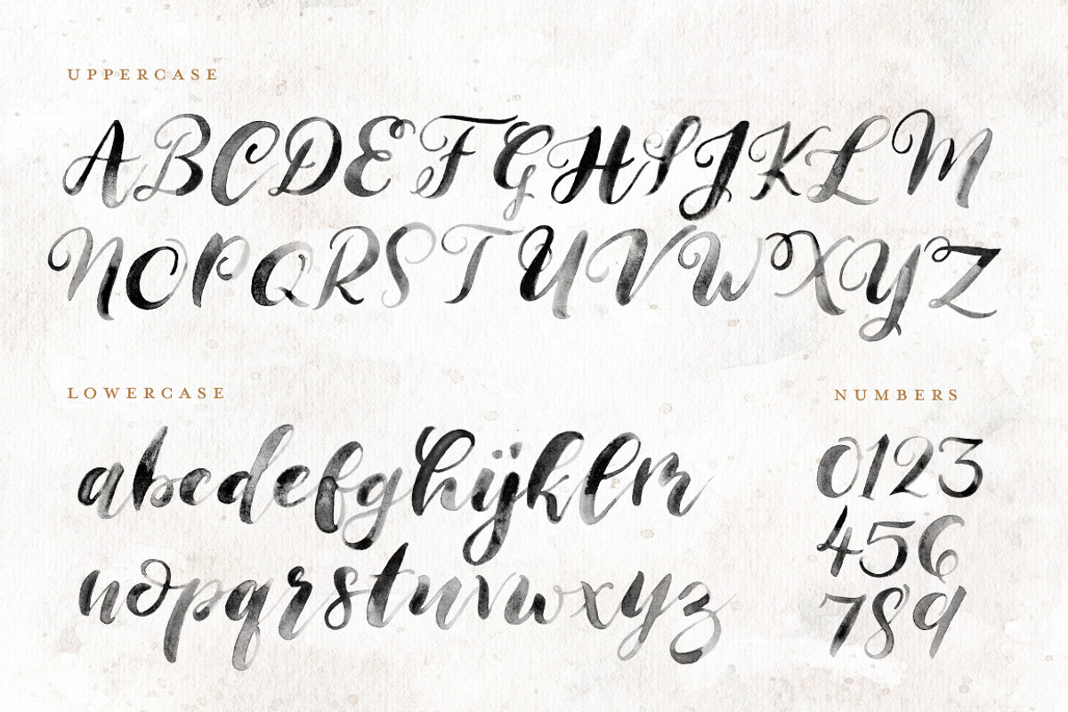 Handmaid SVG + Solid Font preview 3