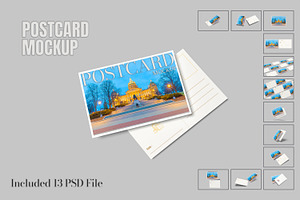 Postcard Mockup