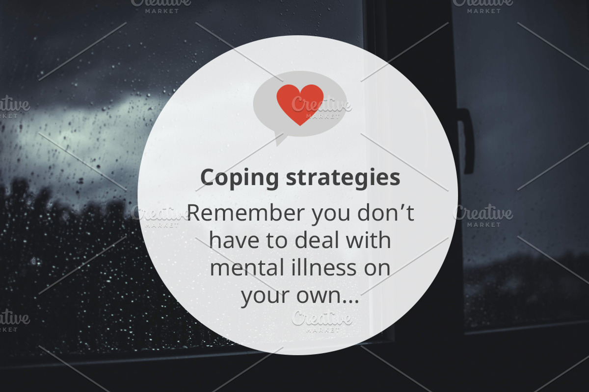 Mental health illustrations, a Healthcare Illustration by Little Bean (Photo 6 of 7)
