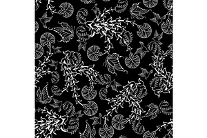 5 Seamless Floral Pattern Set