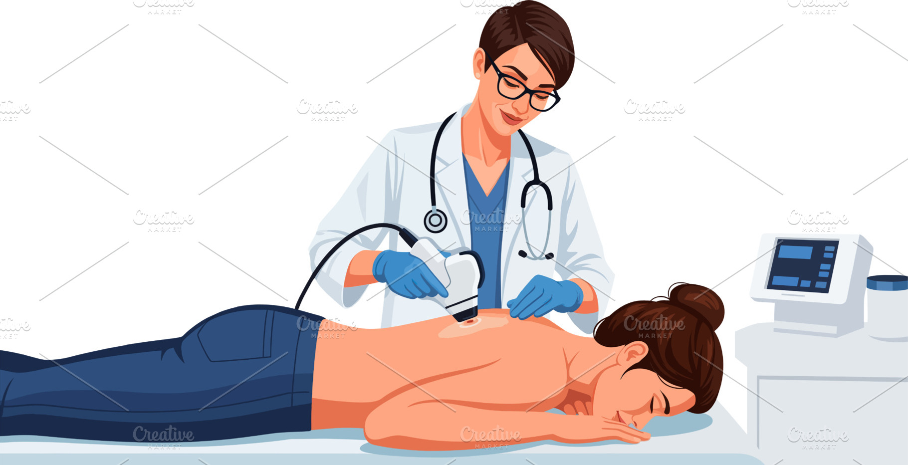 Medical Ultrasound Therapy, a Health & Medical Photo by angellodeco