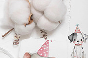 45 Barnyard Birthday Party Clipart, an Animal Illustration by Pati Charm Studio (Thumbnail 7 of 8)