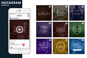 Minima Animated Template, a Social Media Template by Brandspark Mini (Thumbnail 1 of 2)
