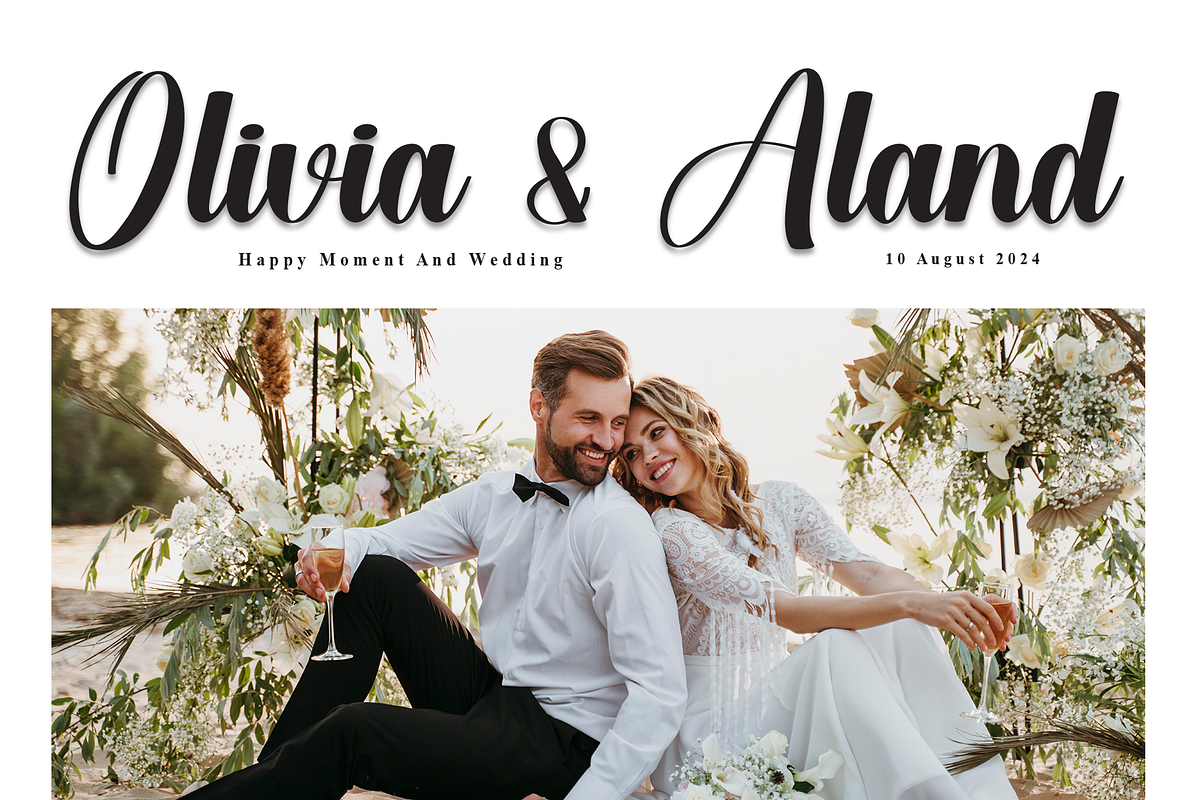Manchester | Script Font, a Handwritten Font by Scratchones (Photo 2 of 9)