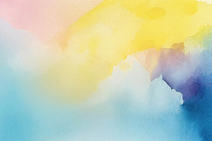 Colorful Watercolor Textured Paper