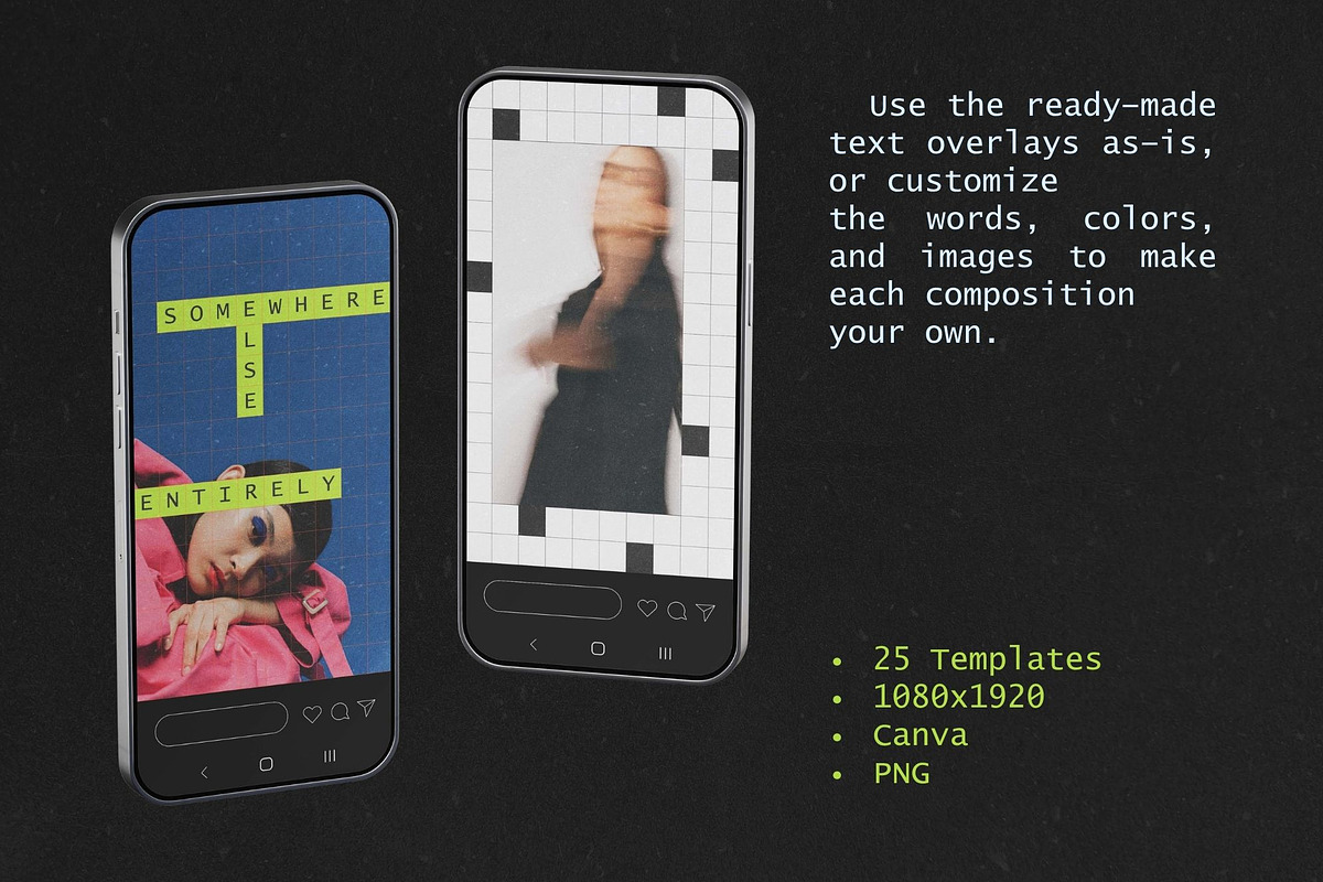 Look Twice: Concept Story Templates, a Social Media Template by Anastasiia VNSK (Photo 8 of 15)