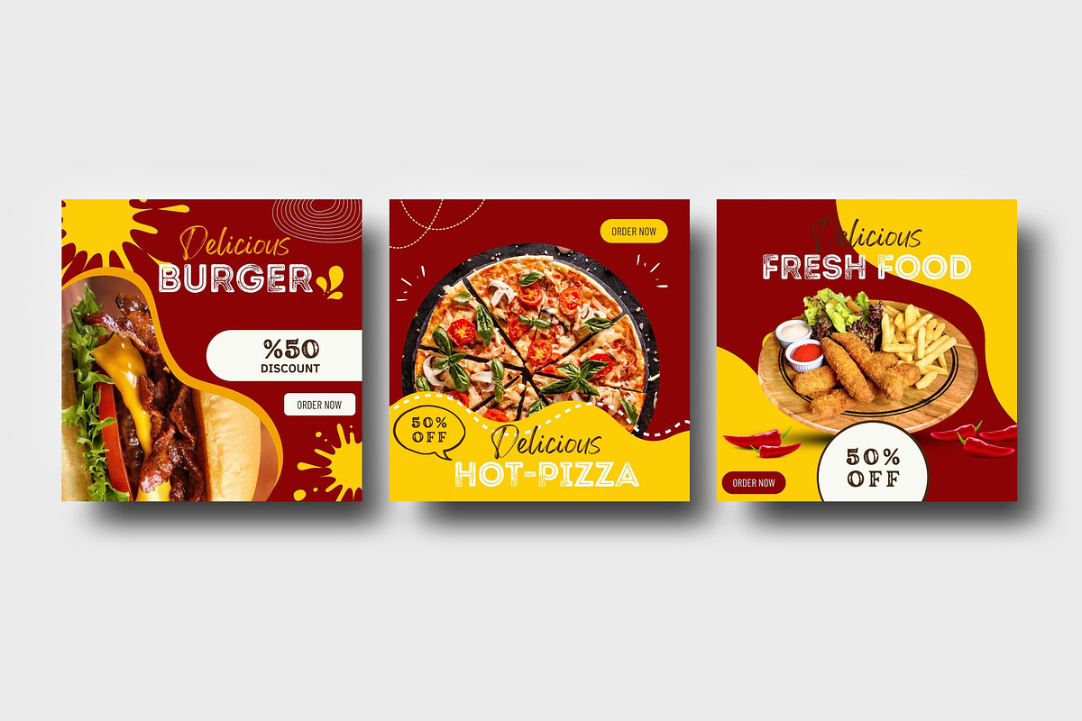 Editable Canva Restaurant Instagram, a Social Media Template by Ultimate Template Shop (Photo 3 of 4)