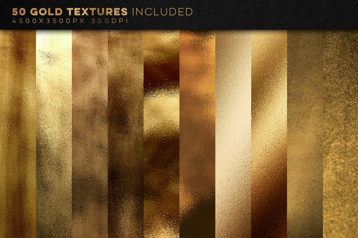 350 Gold & Metallic Textures, a Texture Graphic by Graphicdome (Photo 2 of 46)