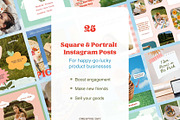 Picnic Day Canva Instagram Posts, a Social Media Template by Creative Day (Thumbnail 3 of 8)