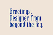 Akshita - Display Font, a Font by Uncarving (Thumbnail 2 of 12)
