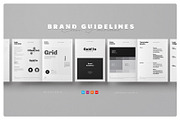 Brand Guidelines, a Brochure Template by Proonty (Thumbnail 1 of 2)