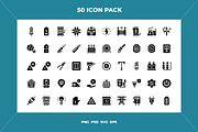 Electricity icons, an Outline Icon by Wencory (Thumbnail 1 of 2)
