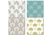 Palm Tree Tropical Seamless Patterns, a Pattern Graphic by wind mill (Thumbnail 2 of 3)