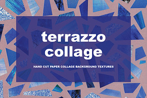 Terrazzo Collage Texture Pack