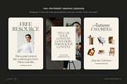 Pinterest Templates: Vera, a Social Media Template by Sarah Ann Design (Thumbnail 4 of 5)