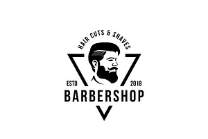 Classic Barbershop Logo Design