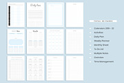 A5 Ultimate Planner Sheet, a Stationery Template by Amit Debnath (Thumbnail 6 of 6)