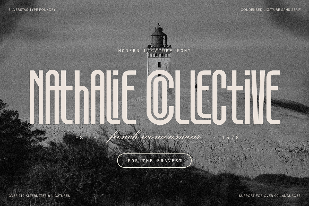 SLTF Snowpack - Ultra Condensed Font, a Sans Serif Font by SilverStag Type Foundry (Photo 4 of 30)