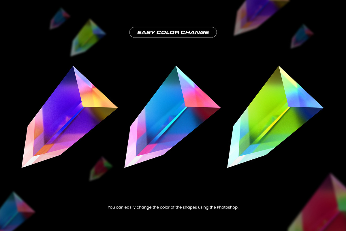 3D Fluid Glass - 90 illustrations, an Object Graphic by assetpro.design (Photo 6 of 11)