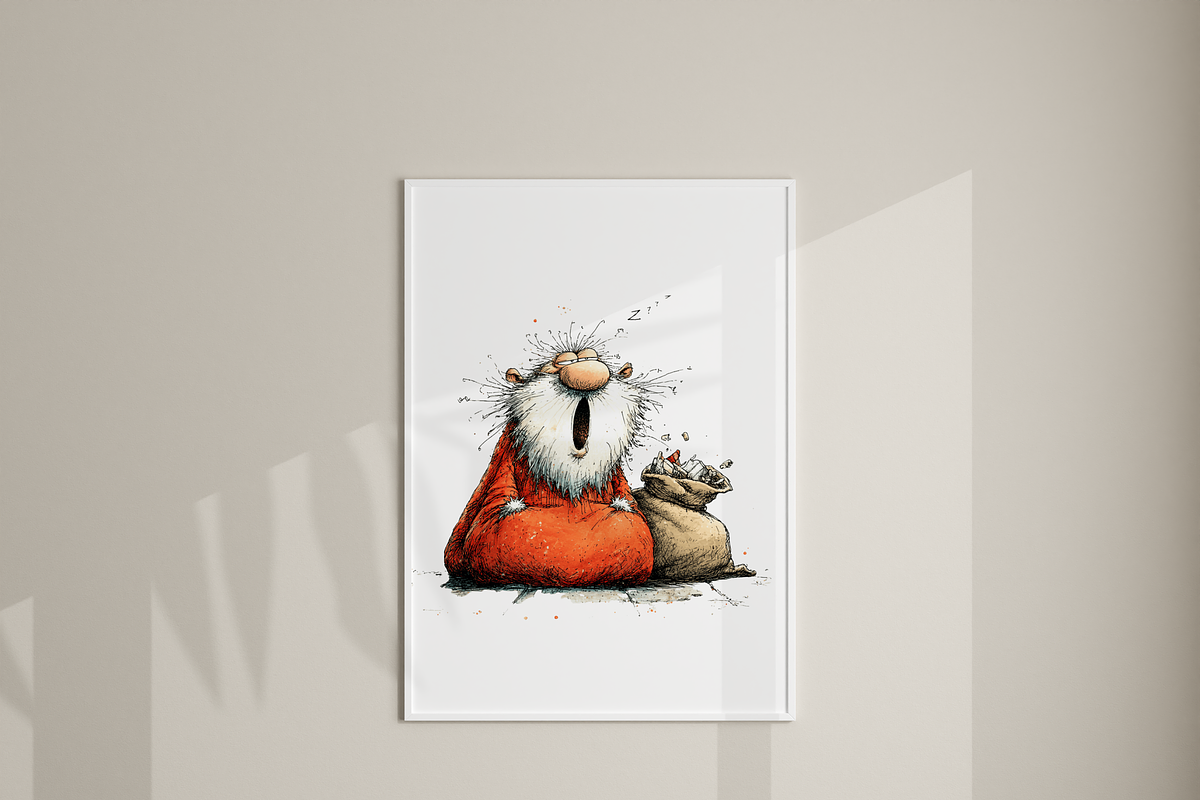 12 Santa Clipart, a Decorative Illustration by Pati Charm Studio (Photo 7 of 8)