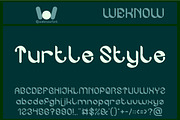 Turtle Style font, a Font by weknow (Thumbnail 1 of 8)