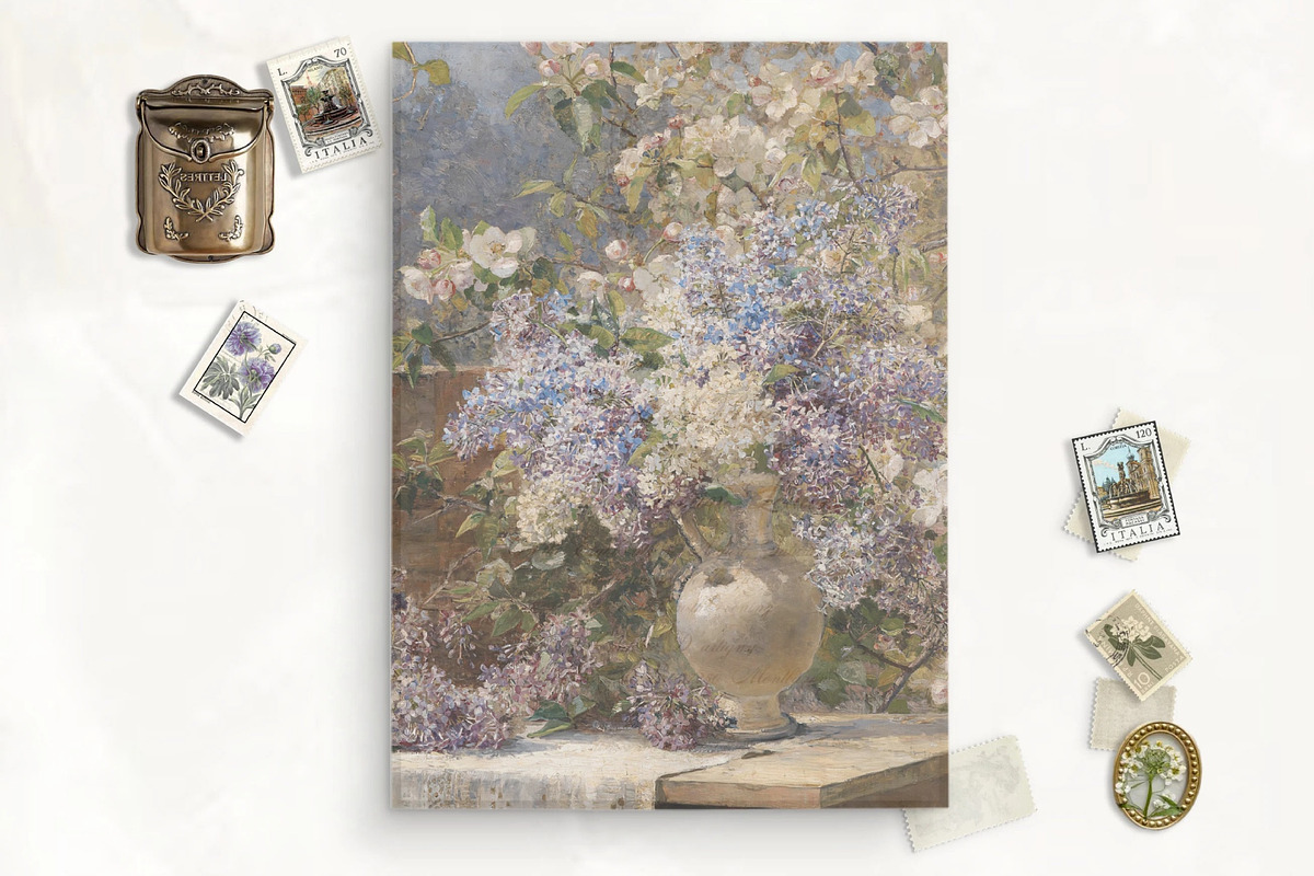 Marie Egner Printable Vellum Overlay, a Stationery Template by SilverJoyAtelier (Photo 2 of 2)