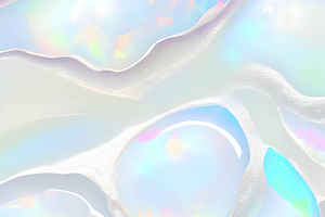 Iridescent Opal Gems Pastel Texture