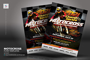 Motocross Flyer Templates, a Flyer Template by kinzi21 (Thumbnail 3 of 4)