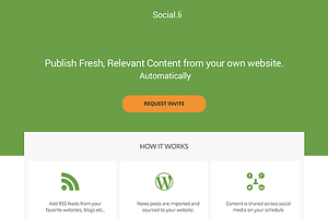 Startup App Landing Page