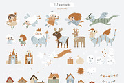 Winter fairy tale - kids collection, a Seasonal Illustration by avdnadi (Thumbnail 6 of 13)