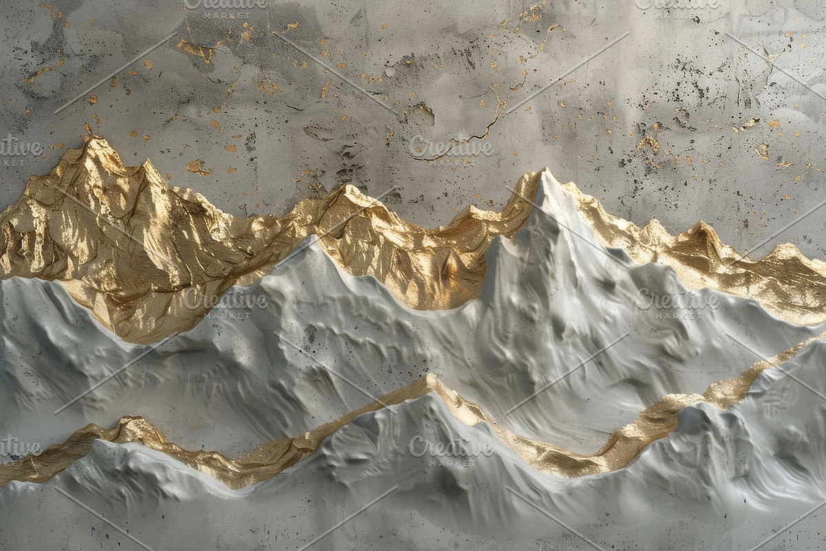 27 Landscapes on a concrete wall, an Arts & Entertainment Photo by Handmadefont (Photo 22 of 28)