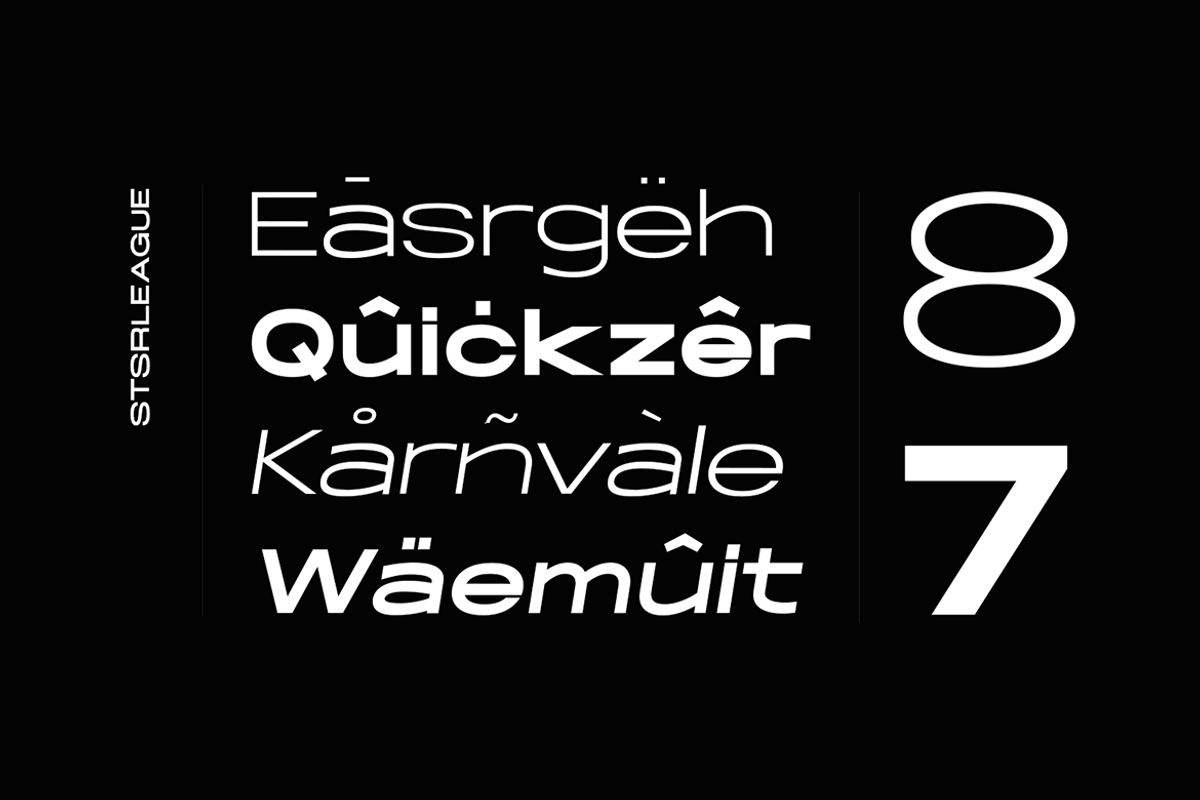 STARLEAGUE - The Display Font Family, a Sans Serif Font by Designova® (Photo 4 of 15)