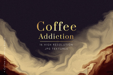 ABSTRACT COFFEE PATTERN set Vol.1
