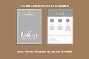 Wedding Photography Pricing Template, a Flyer Template by Maple Visuals (Thumbnail 2 of 4)
