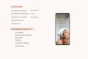 SKINCARE SOCIAL MEDIA KIT CANVA, a Social Media Template by Deepa Template Studio (Thumbnail 4 of 6)