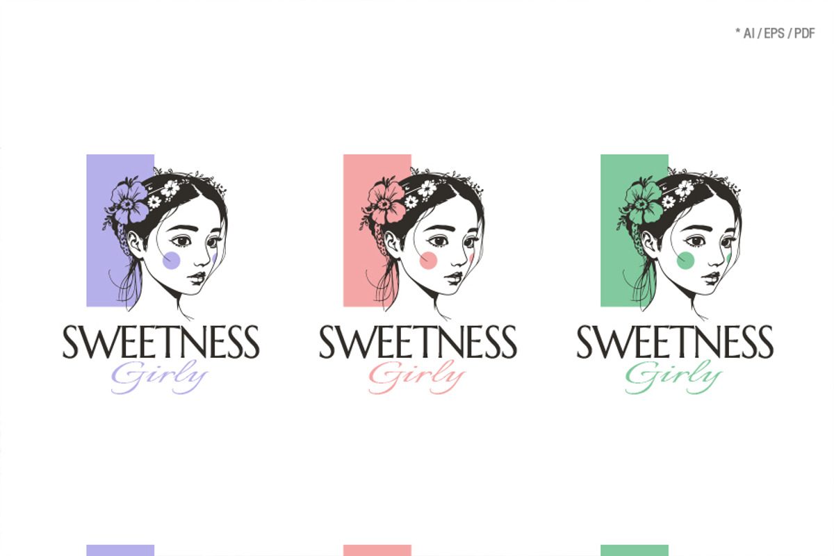 Sweetness Logo Template, a Branding & Logo Template by Maioriz Shop (Photo 2 of 4)