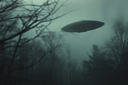 97 UFO objects flying in the sky, a Transportation Photo by Handmadefont (Thumbnail 18 of 101)