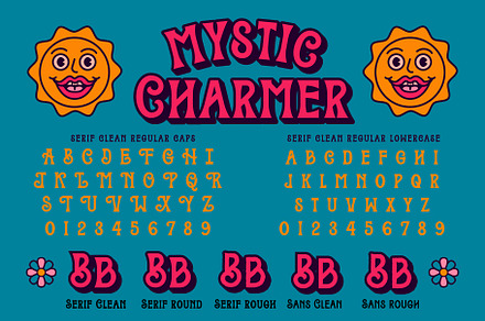 Mystic Charmer Font Family