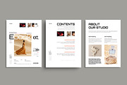 Minimal Ebook Layout Template, an UI Kit Template by ContestDesign (Thumbnail 2 of 5)
