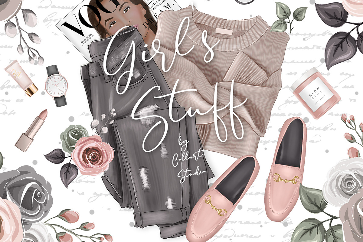 Fashion Illustrations, cozy fashion, an Illustration by Collart Studio (Photo 2 of 10)