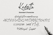 Kedsita Signature Font, a Handwritten Font by Moodtype (Thumbnail 10 of 12)