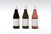 Wine Bottle Mockup Set, a Product Mockup by McLittle Stock (Thumbnail 2 of 2)