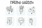 Spring Garden | Symbols Fonts, a Symbol Font by Sirinart (Thumbnail 4 of 7)