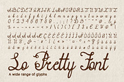 So Pretty Typeface, a Script Font by softulka (Thumbnail 6 of 7)