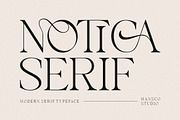 Notica Serif Font – Elegant Font, a Serif Font by HansCo Studio (Thumbnail 1 of 10)