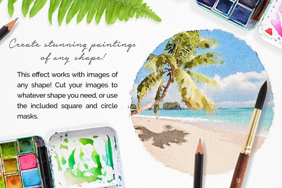 Realistic Watercolor Photo Effect, a Plug-in Add-On by Drifter Studio PrintShop (Photo 3 of 9)