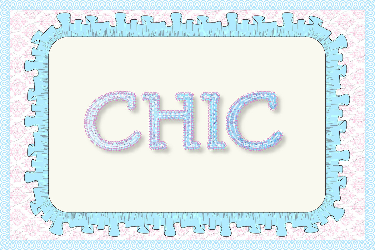 12 Shabby Chic Illustrator Styles, a Layer Style Add-On by Kseniya-Omega (Photo 4 of 13)