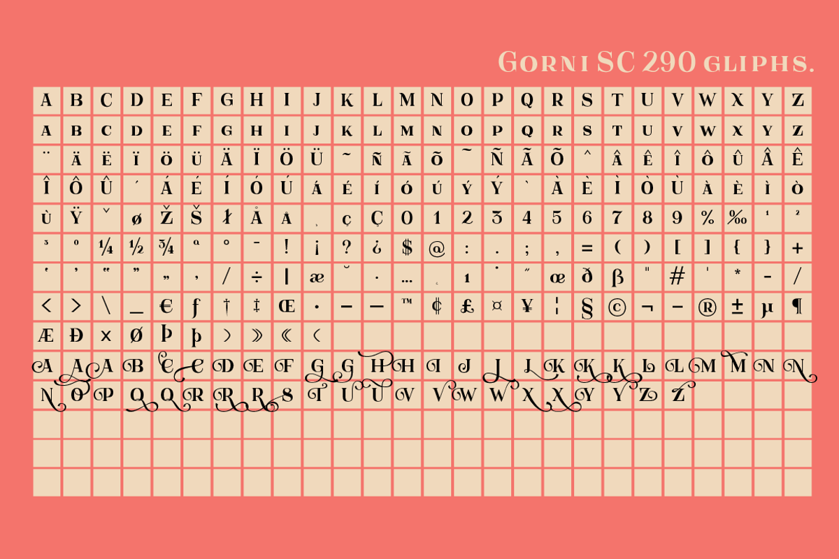 Gorni typeface, a Serif Font by MaGo (Photo 9 of 10)