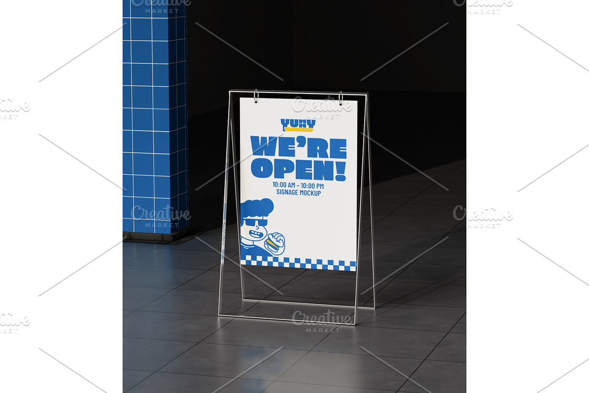 Fast Food Branding Scene Mockup, a Packaging Mockup by Mockthethics. (Photo 13 of 13)